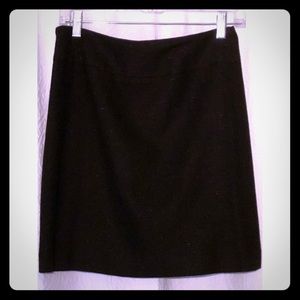 Ann Taylor slightly flared tweed skirt.